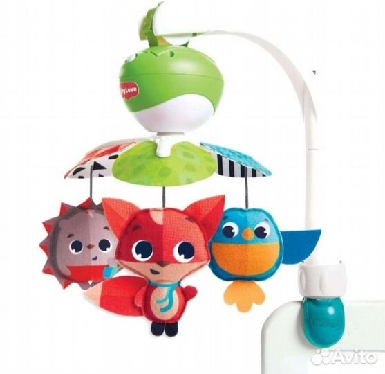 Мобиль на кроватку из фетра