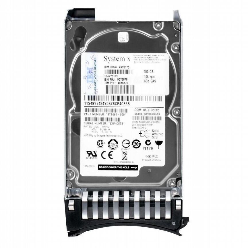 [90Y8878] Жесткий Диск Ibm 300gb 49y6176 6g Sas 2,5 90y8878