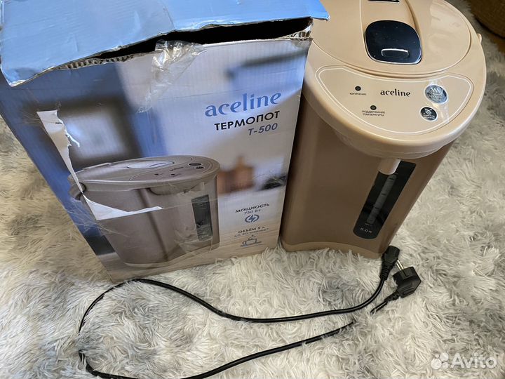 Термопот Aceline T-500 5 литров 750Вт