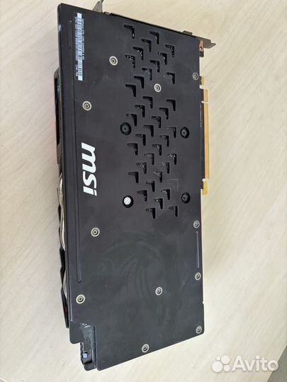 Видеокарта MSI GeForce GTX 1060 Gaming X 6G