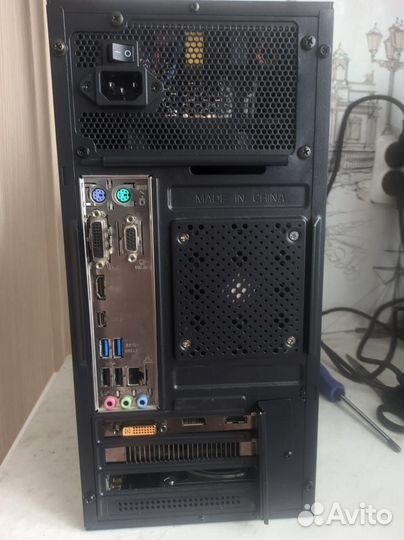 Игровой пк Gtx950/i3-9100f/16gb ddr4 2666