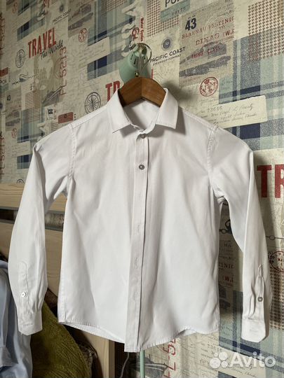 Рубашка на мальчика 128