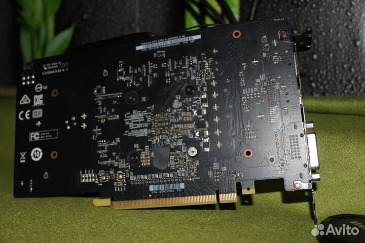 Видеокарта gtx 1050 ti 4gb MSI gaming x