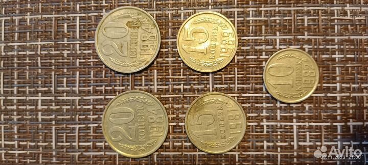 Монеты СССР и 2014г