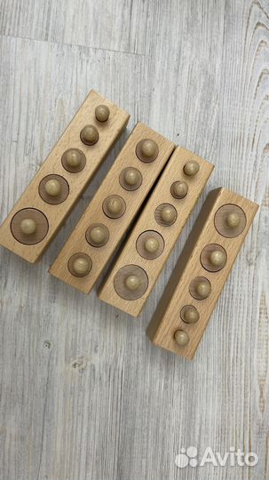 Цилиндры монтессори