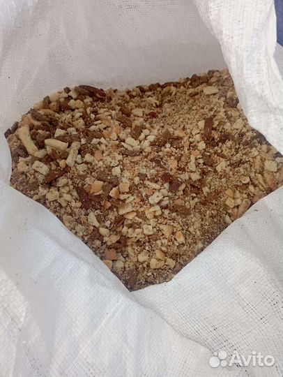 Кириешки на корм животным