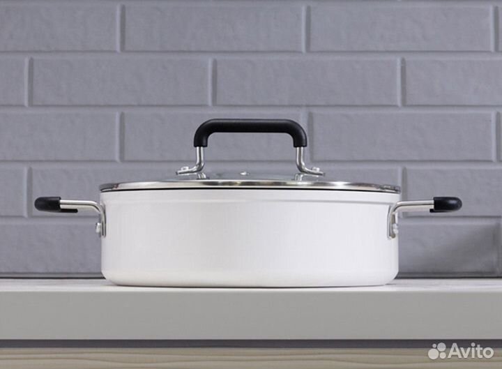 Сотейник Xiaomi Mijia Home Pan 4 л, белый