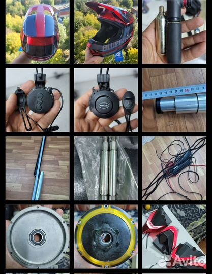 Зч тюнинг электросамокат teverun,куго, nami и т.п