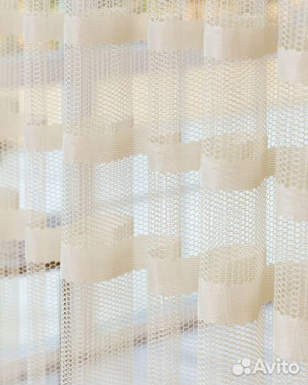 Тюль Фрида Айвори