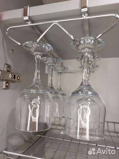 Набор бокалов для вина с держателем Новые