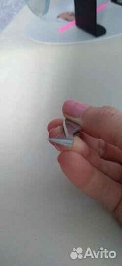 Пинцет для ресниц новый