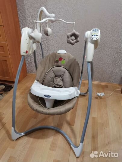 Электронные качели graco