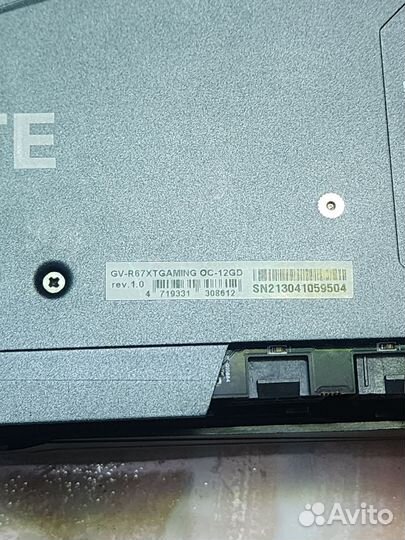 Видеокарта RX 6700 XT 12GB gigabyte