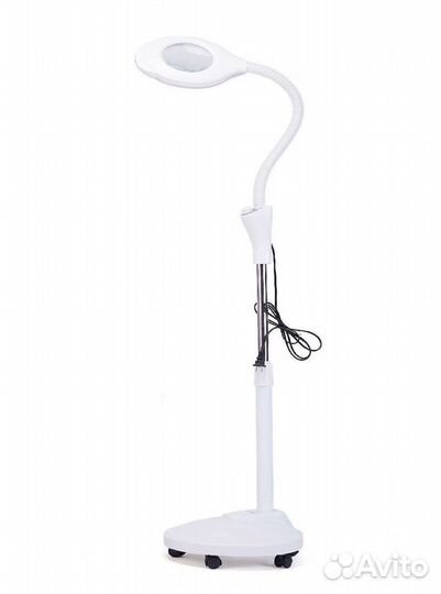 Лампа лупа напольная