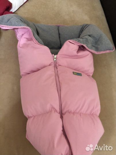 Конверт на выписку для девочки зима