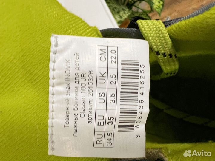 Лыжные ботинки