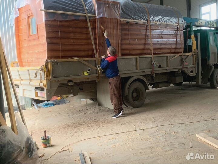 Бани-бочки квадро с доставкой