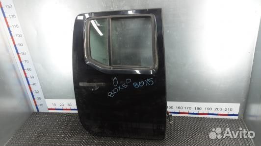 Дверь задняя правая nissan navara D40 (80X05FT01)