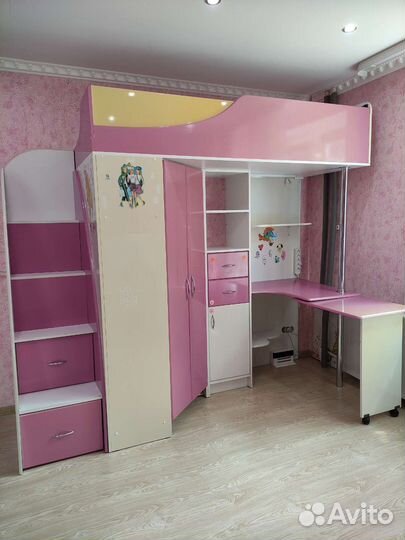 Кровать чердак