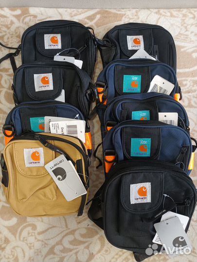 Сумка мужская через плечо carhartt кархарт