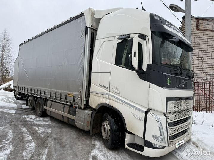 Тентованный грузовик 55 м³ Volvo FH, 2021