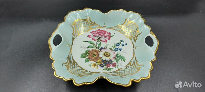 Антикварная конфетница Lemoges France