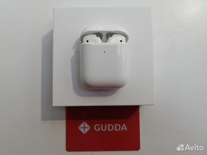 Наушники, Apple AirPods 2 (с беспроводным зарядным