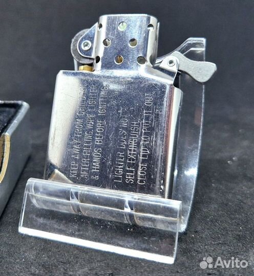 Zippo 1996 Rhythmical Ribbons SilverPlate