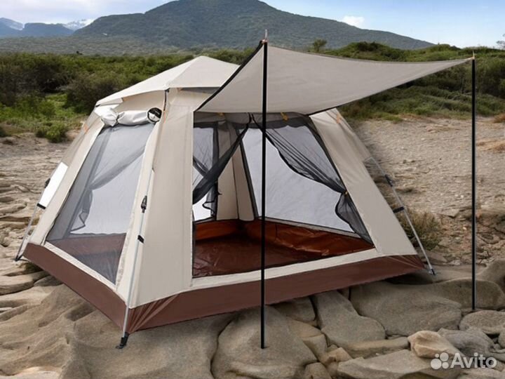 Палатка автоматическая туристическая шатер, навес