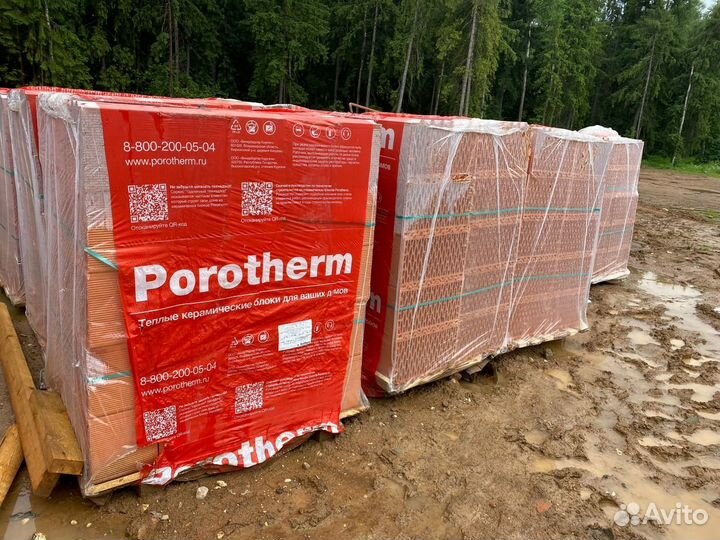 Керамические Блоки Porotherm Thermo