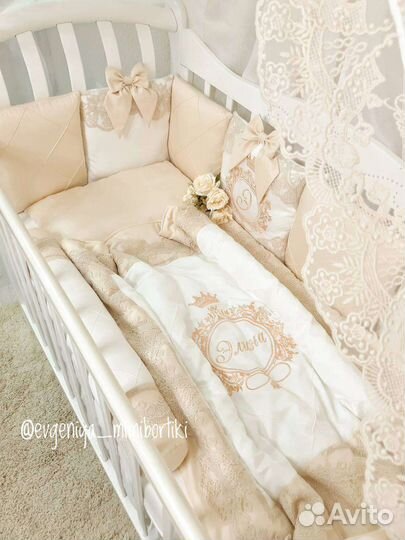 Бортики в кроватку