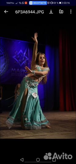 Костюм для восточного танца