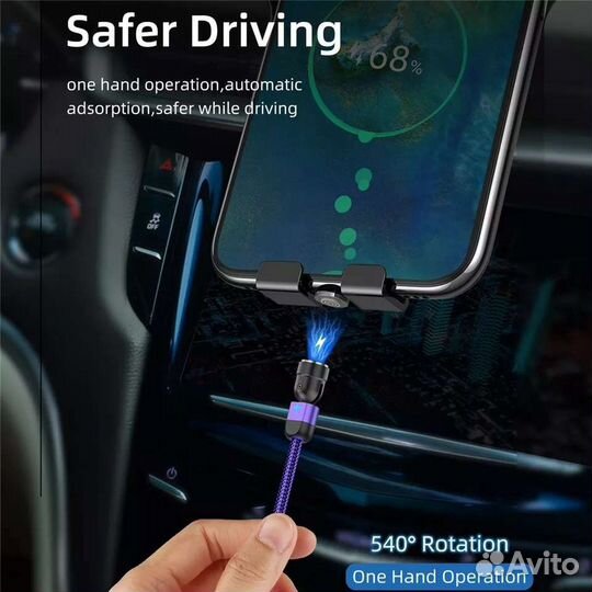 Новый магнитный кабель gtwin 3А