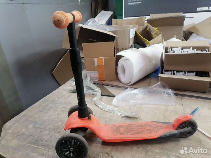 Самокат трехколесный детский