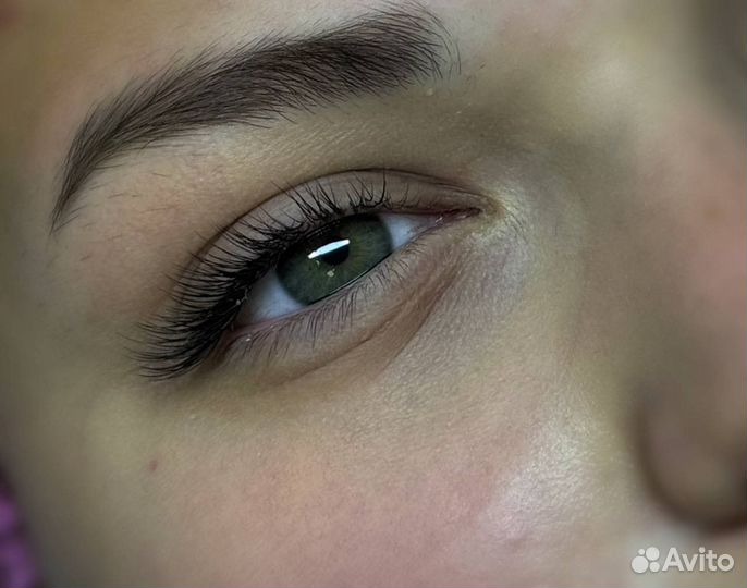 Наращивание ресниц модель