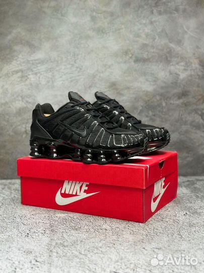 Кроссовки Nike Shox TL Black Metallic