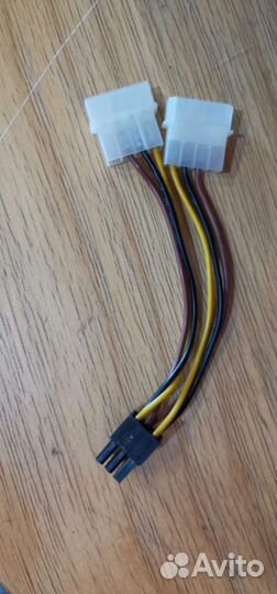 Переходник 6pin для доп.питания видео карты