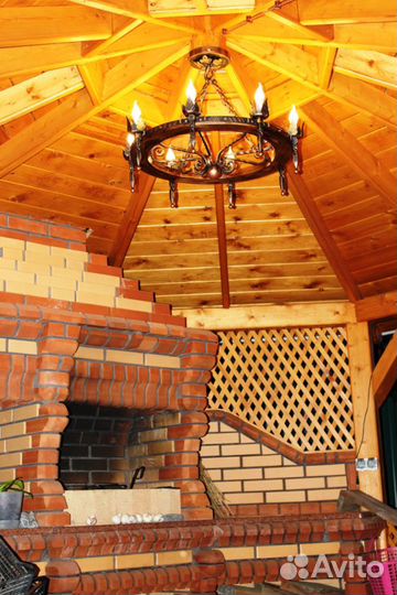 Люстра кованая 