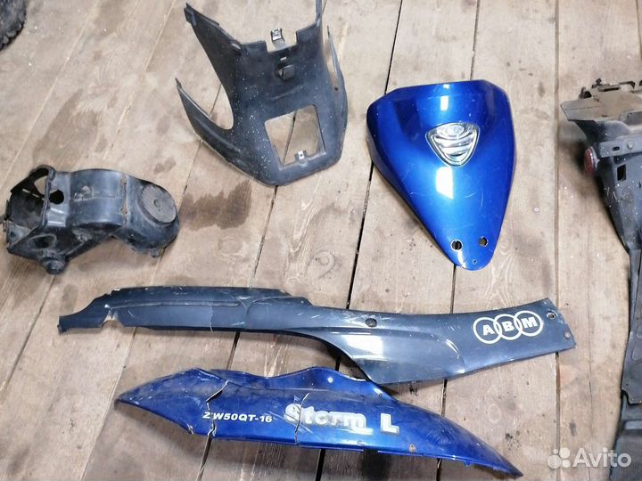 Скутер в разбор