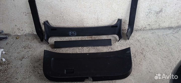 Обшивка багажника Приус 20