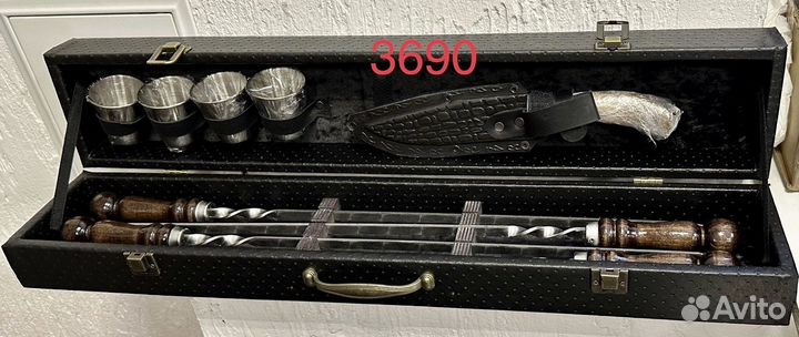 Шашлычный набор в кейсе