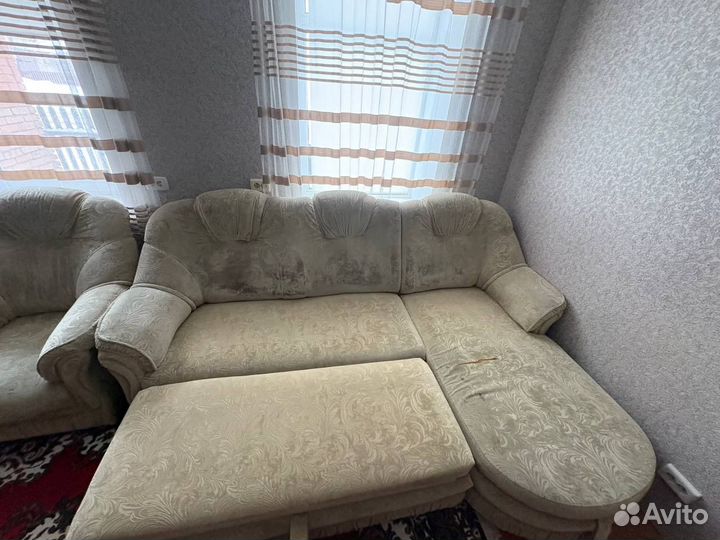 Угловой диван бу