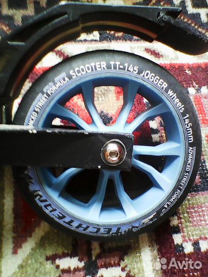 Самокат Tech Team jogger 145 металл колёса бесшум