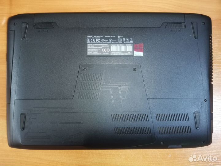 Ноутбук asus ROG GL552VW