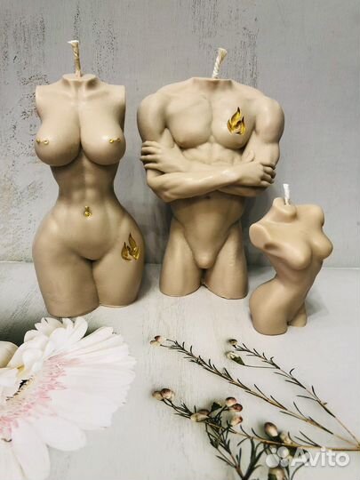 Свечи восковые ручной работы