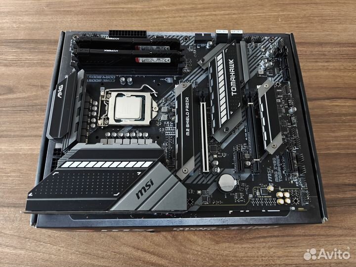 Связка i7-10700KF + MSI MAG Z490 tomahawk + 16Gb