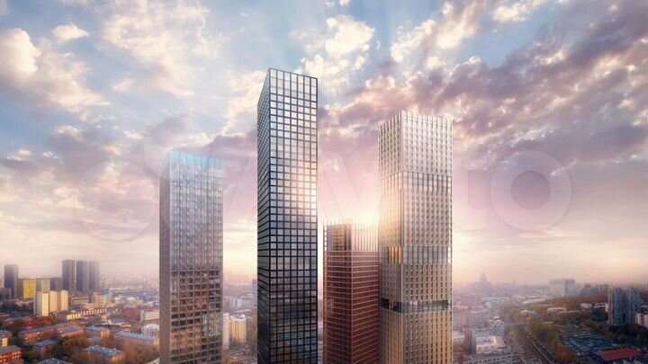 2-к. квартира, 63,7 м², 46/54 эт.