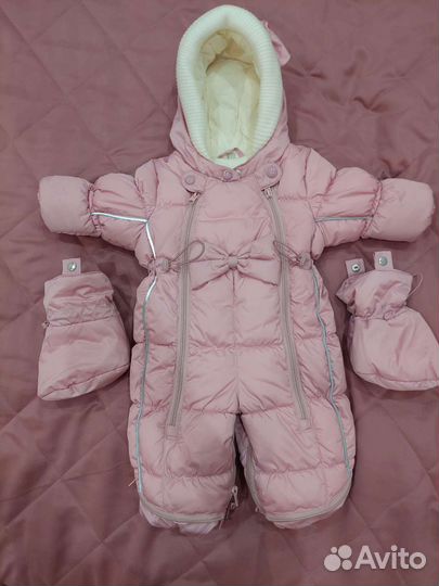 Зимний комбинезон для девочки