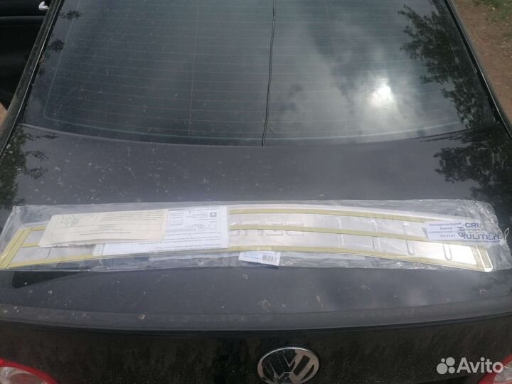 Накладка на задний бампер chevrolet Cruze