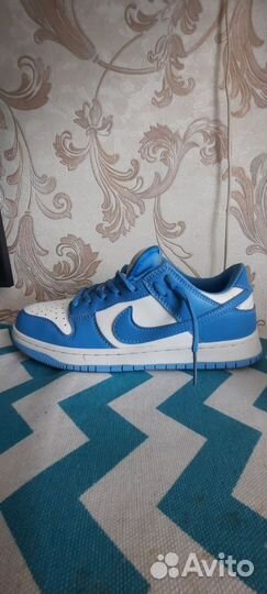 Кроссовки новые Nike Dunk Sb Low White Blue